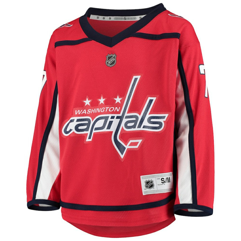 TJ Oshie Washington Capitals Youth Home Player Replica Jersey - Red - NHL