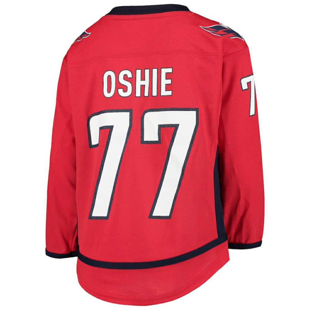 TJ Oshie Washington Capitals Youth Home Player Replica Jersey - Red - NHL