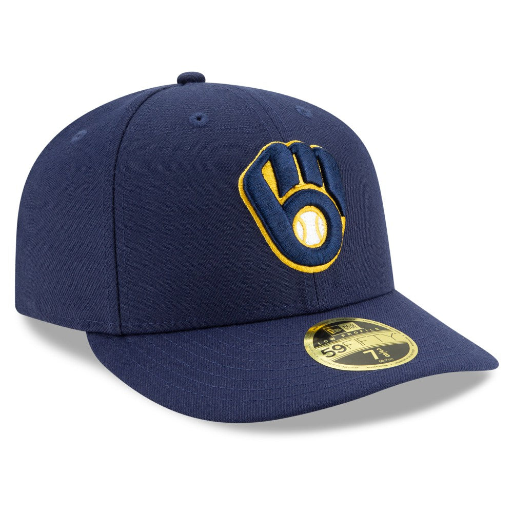 Milwaukee Brewers New Era Authentic Collection On-Field Low Profile 59FIFTY Fitted Hat - MLB