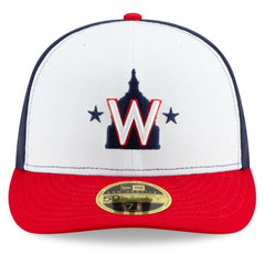 Washington Nationals New Era Alternate 2020 Authentic Collection On-Field Low Profile Fitted Hat - MLB