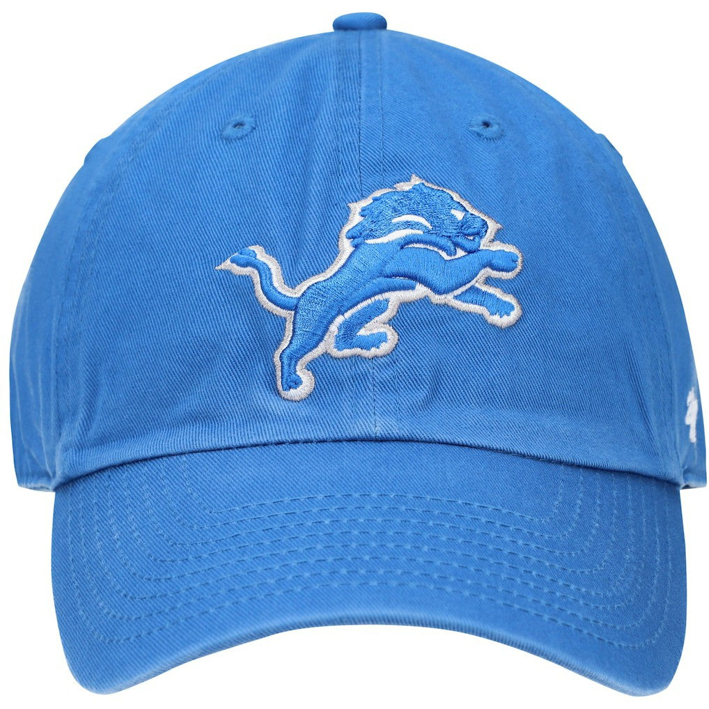 Detroit Lions '47 Primary Clean Up Adjustable Hat Blue | 47 brand