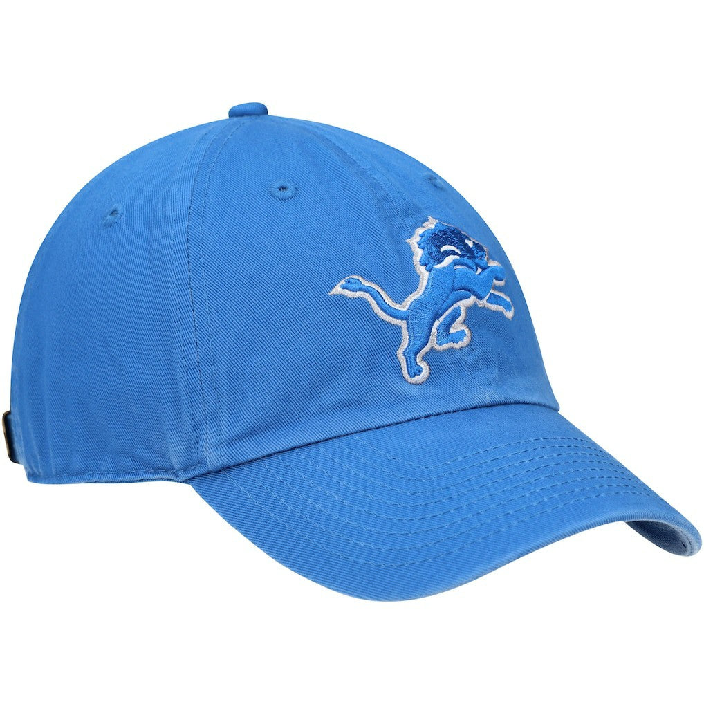 Detroit Lions '47 Primary Clean Up Adjustable Hat Blue | 47 brand