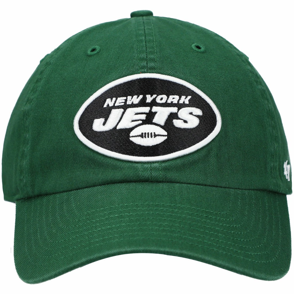 New York Jets '47 Primary Clean Up Adjustable Hat Green | 47 brand