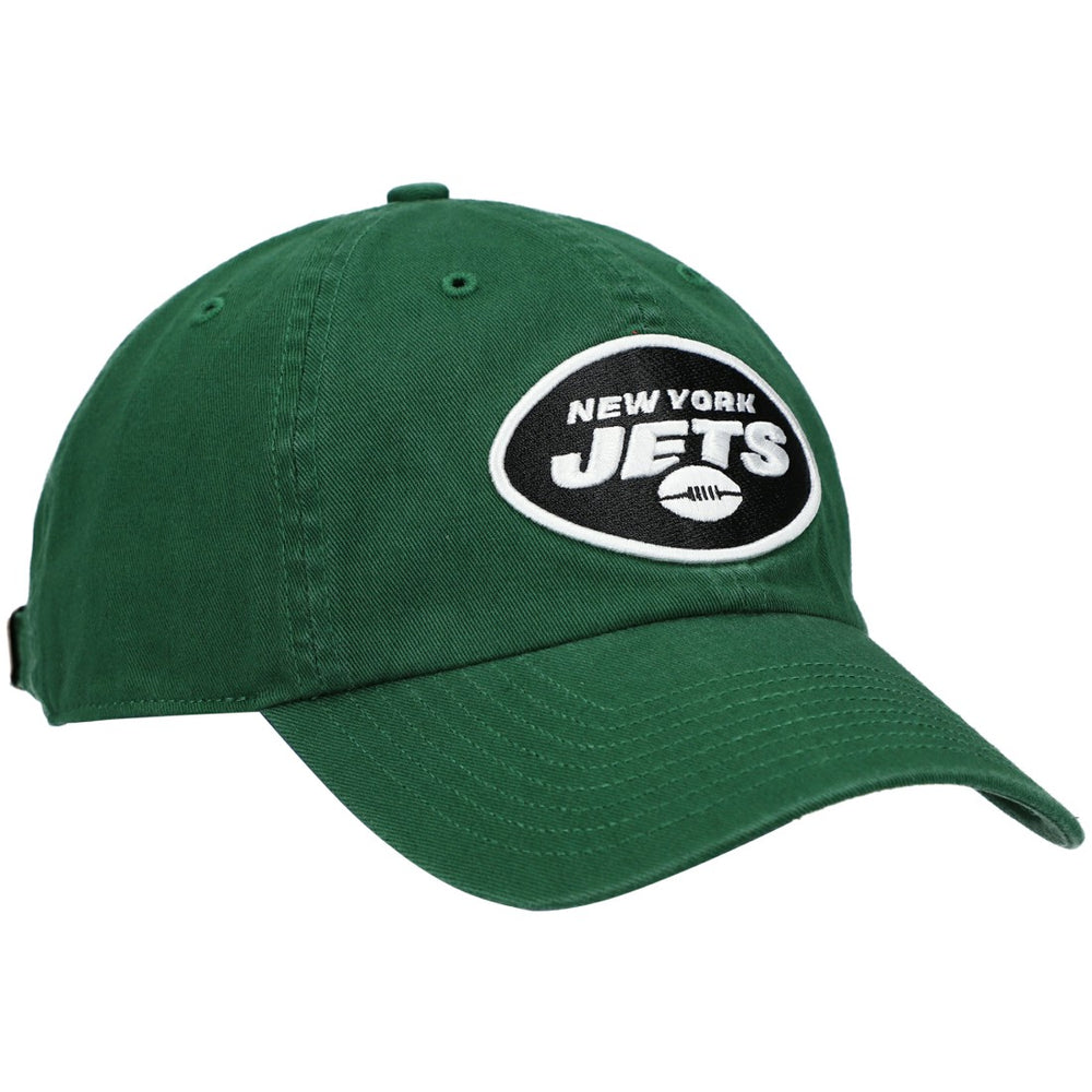 New York Jets '47 Primary Clean Up Adjustable Hat Green | 47 brand