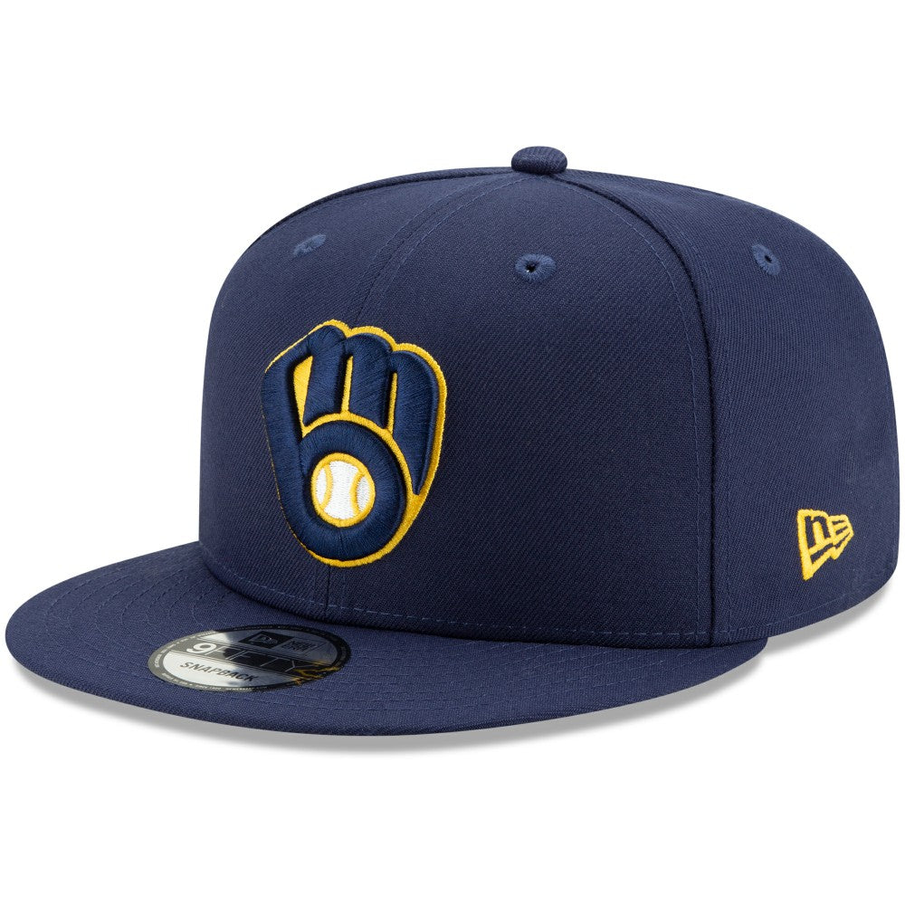 Milwaukee Brewers New Era Team Color 9FIFTY Adjustable Hat - MLB