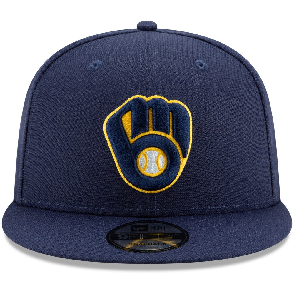 Milwaukee Brewers New Era Team Color 9FIFTY Adjustable Hat - MLB