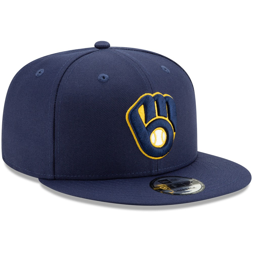 Milwaukee Brewers New Era Team Color 9FIFTY Adjustable Hat - MLB