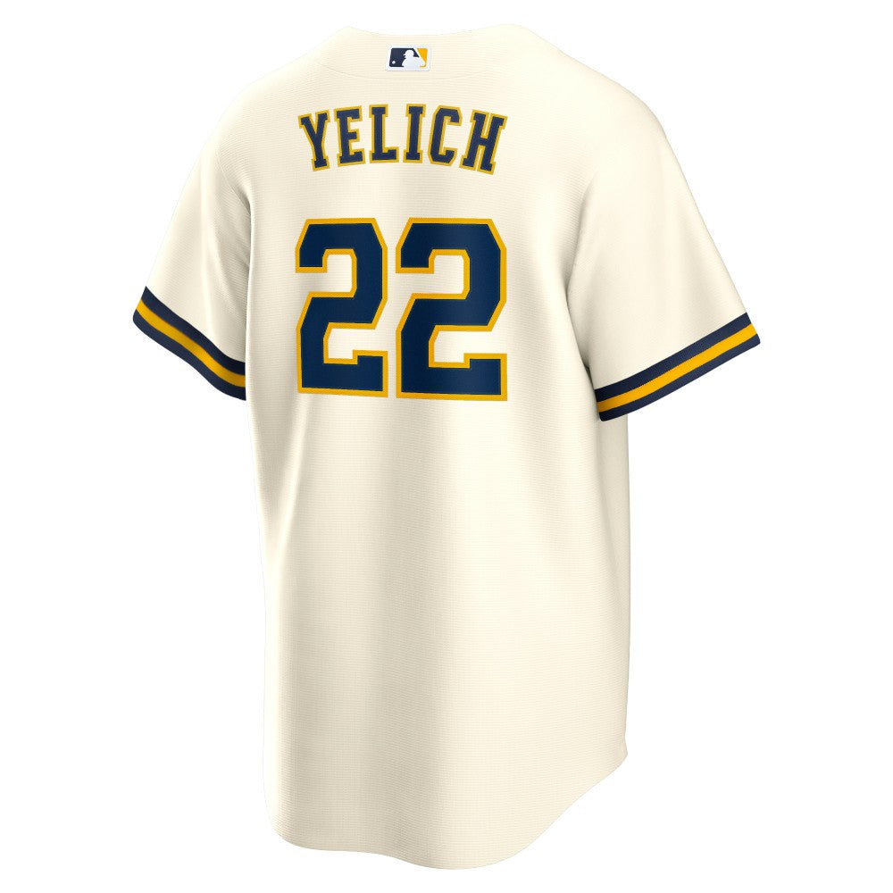 Christian Yelich Milwaukee Brewers Nike Home Replica Player Jersey - MLB