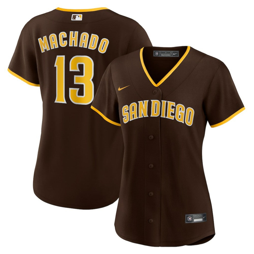 Manny Machado San Diego Padres Nike Women's Road Replica Player Jersey - MLB
