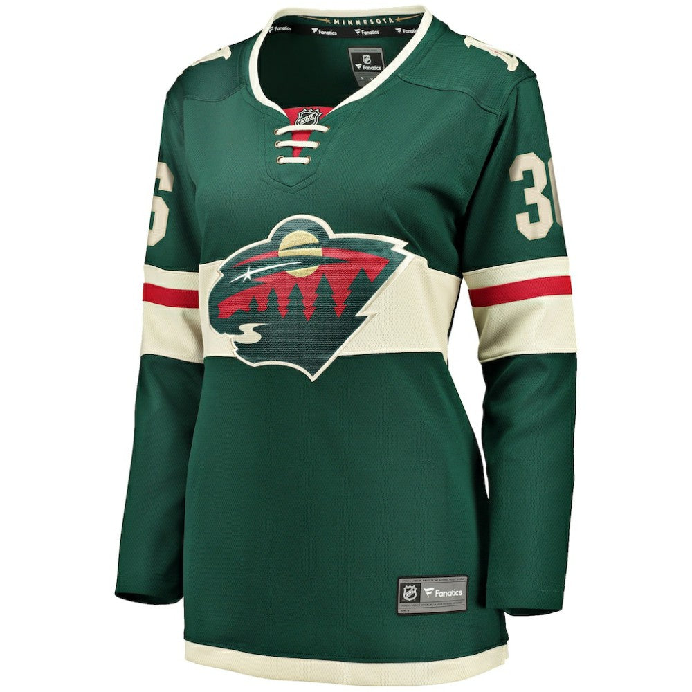 Mats Zuccarello Minnesota Wild Fanatics Women's Breakaway Player Jersey - Green - NHL