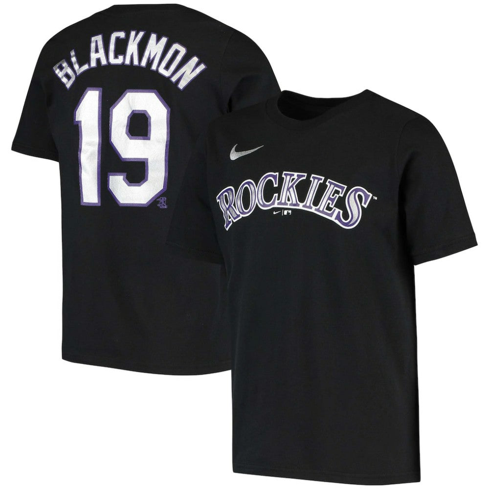 Charlie Blackmon Colorado Rockies Nike Youth Name & Number T-Shirt - MLB