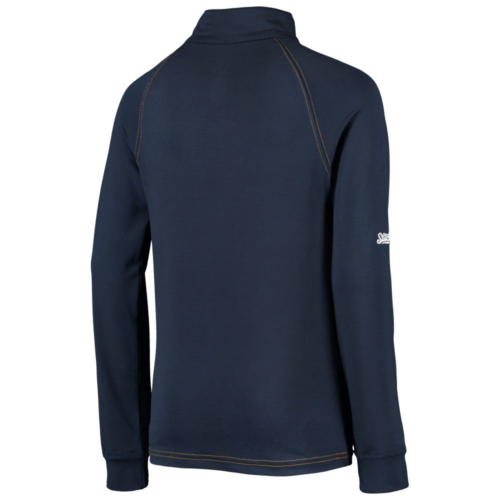 Milwaukee Brewers Stitches Youth Raglan Quarter-Zip Jacket - MLB