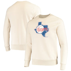 Texas Rangers Majestic Threads Fleece Pullover Sweatshirt - MLB