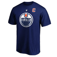 Wayne Gretzky Edmonton Oilers Fanatics Authentic Stack Retired Player Name & Number T-Shirt - Royal - NHL