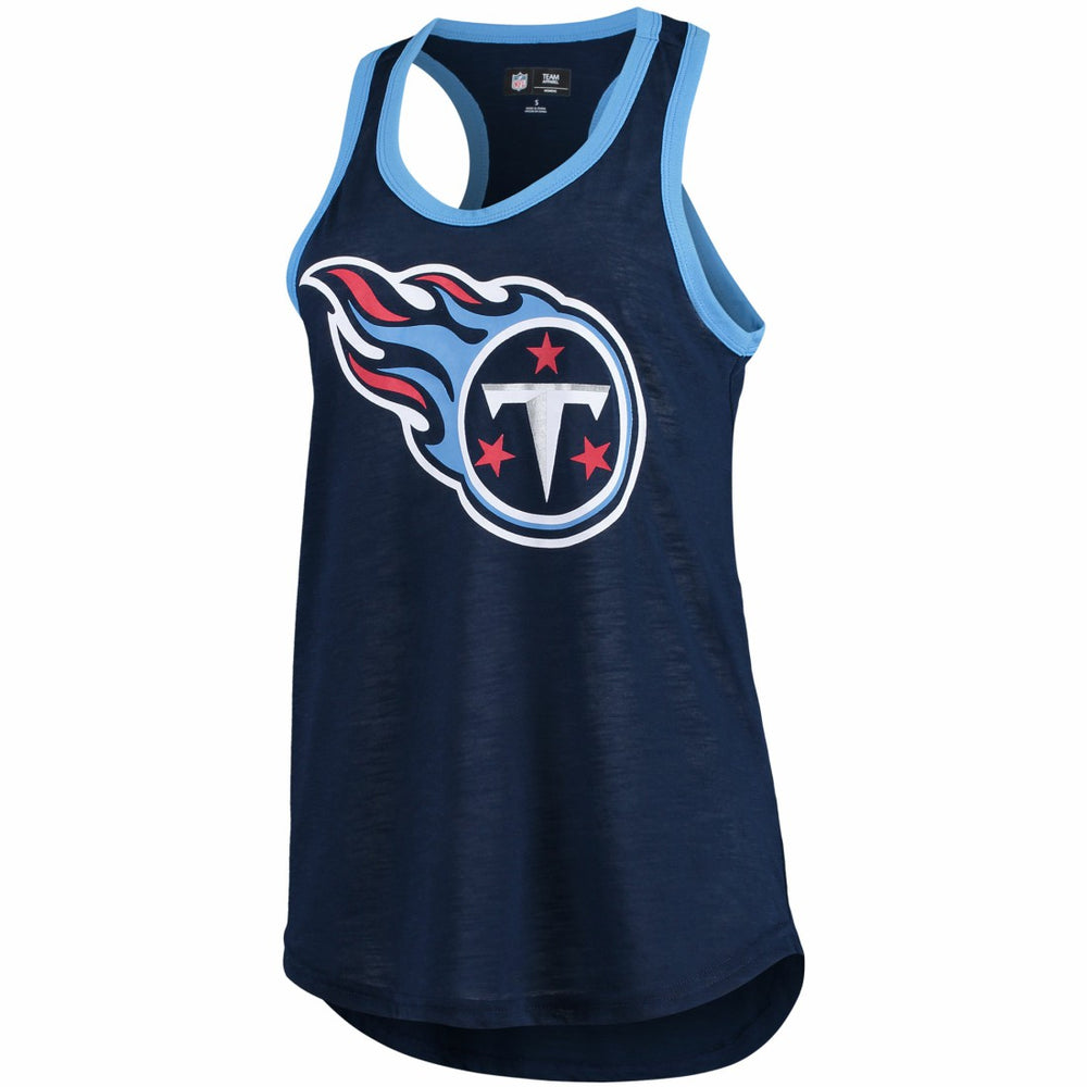 Tennessee Titans G-III 4Her by Carl Banks Women's Tater Tank Top Navy | NFL