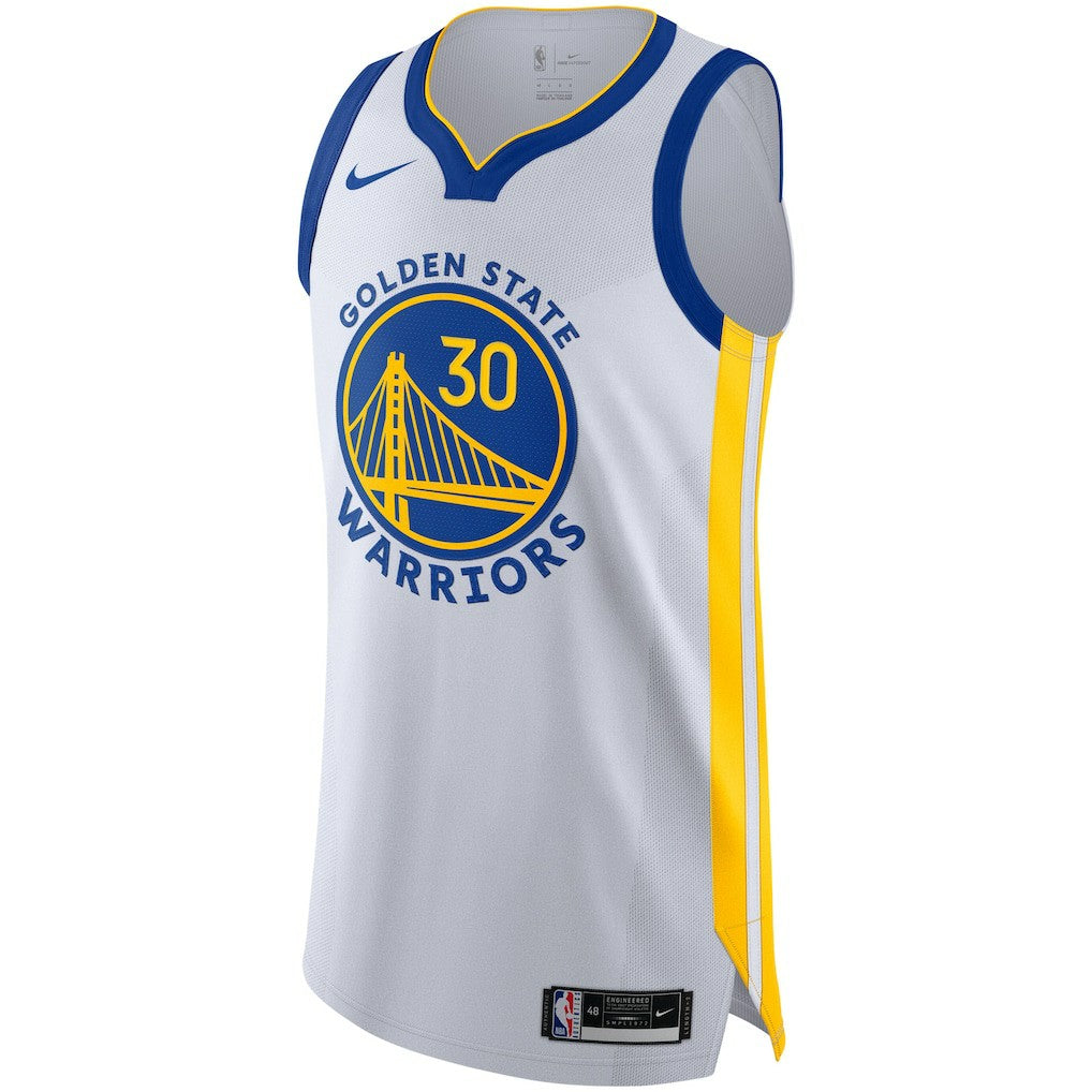 Stephen Curry Golden State Warriors Authentic Jersey Association Editi- White - NBA
