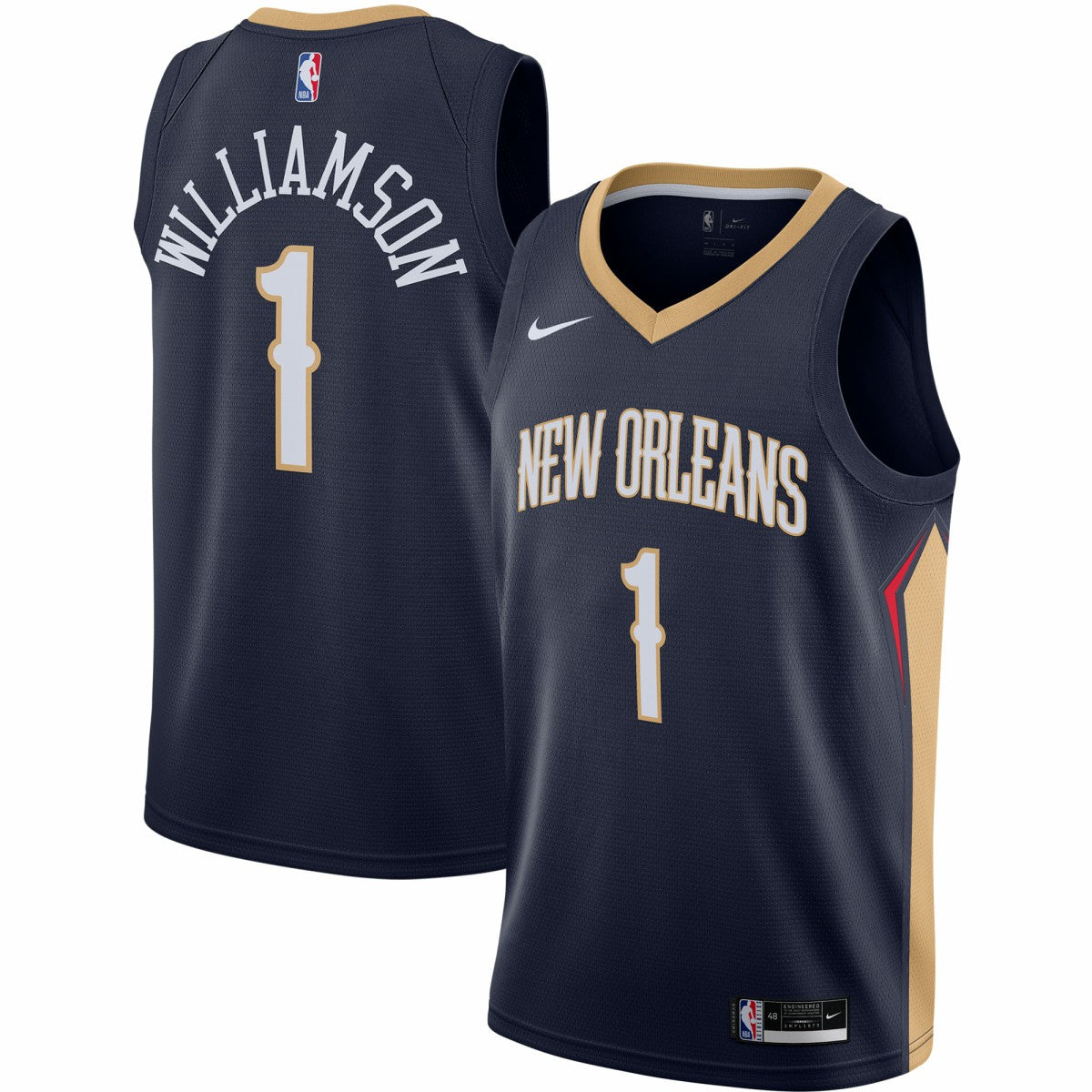 Zion Williamson New Orleans Pelicans Swingman Jersey Navy Icon Edition - NBA