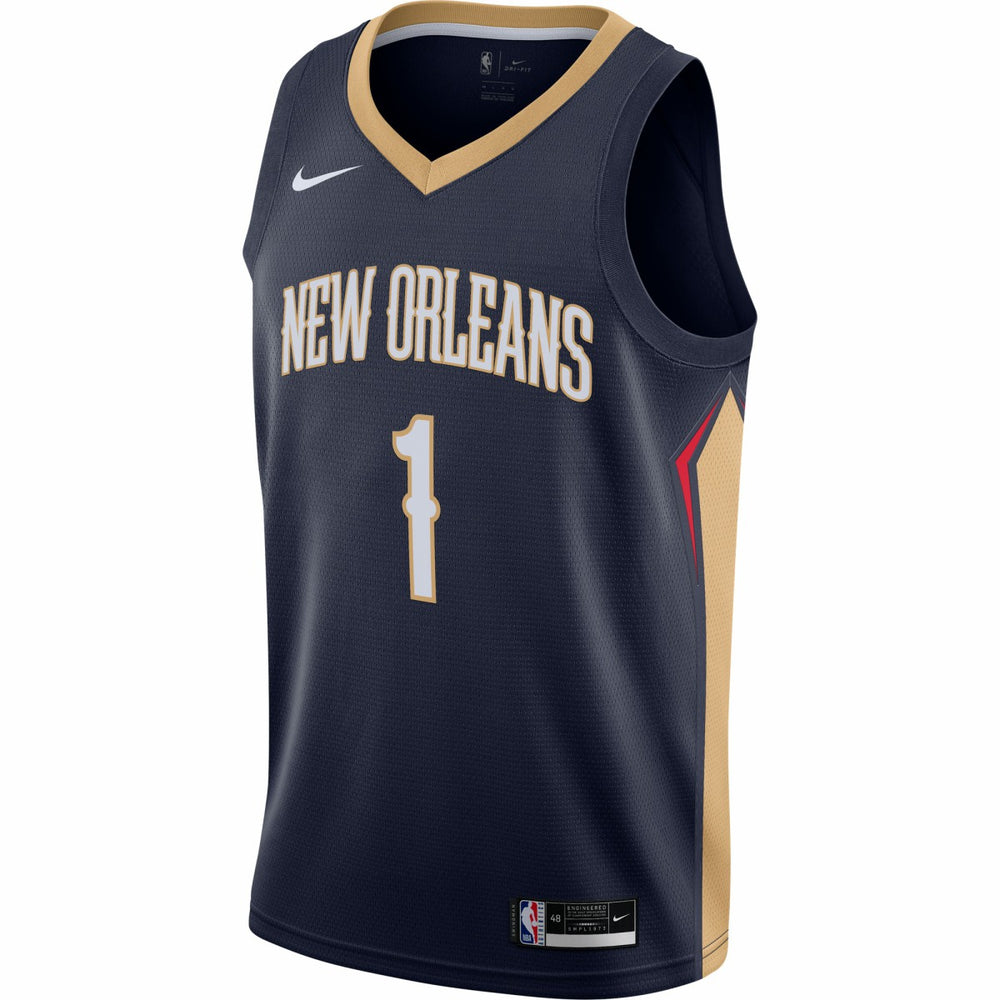 Zion Williamson New Orleans Pelicans Swingman Jersey Navy Icon Edition - NBA