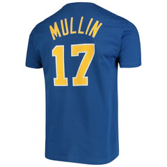 Chris Mullin Golden State Warriors Hardwood Classics Name & Number Team T-Shirt Royal - NBA