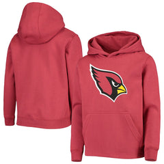 Arizona Cardinals Youth Primary Team Logo Pullover Hoodie Cardinal | NFL