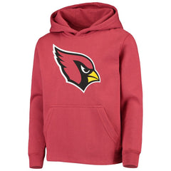 Arizona Cardinals Youth Primary Team Logo Pullover Hoodie Cardinal | NFL