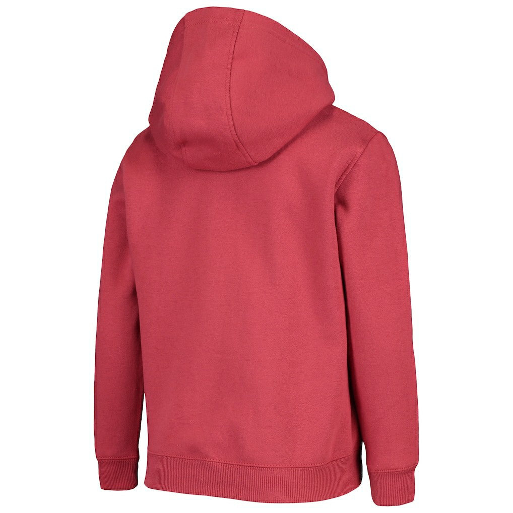 Arizona Cardinals Youth Primary Team Logo Pullover Hoodie Cardinal | NFL