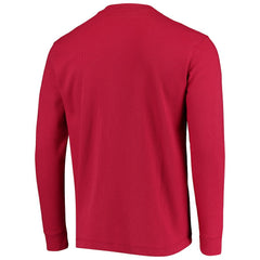 Kansas City Chiefs Dunbrooke Logo Maverick Thermal Henley Long Sleeve T-Shirt Red | NFL