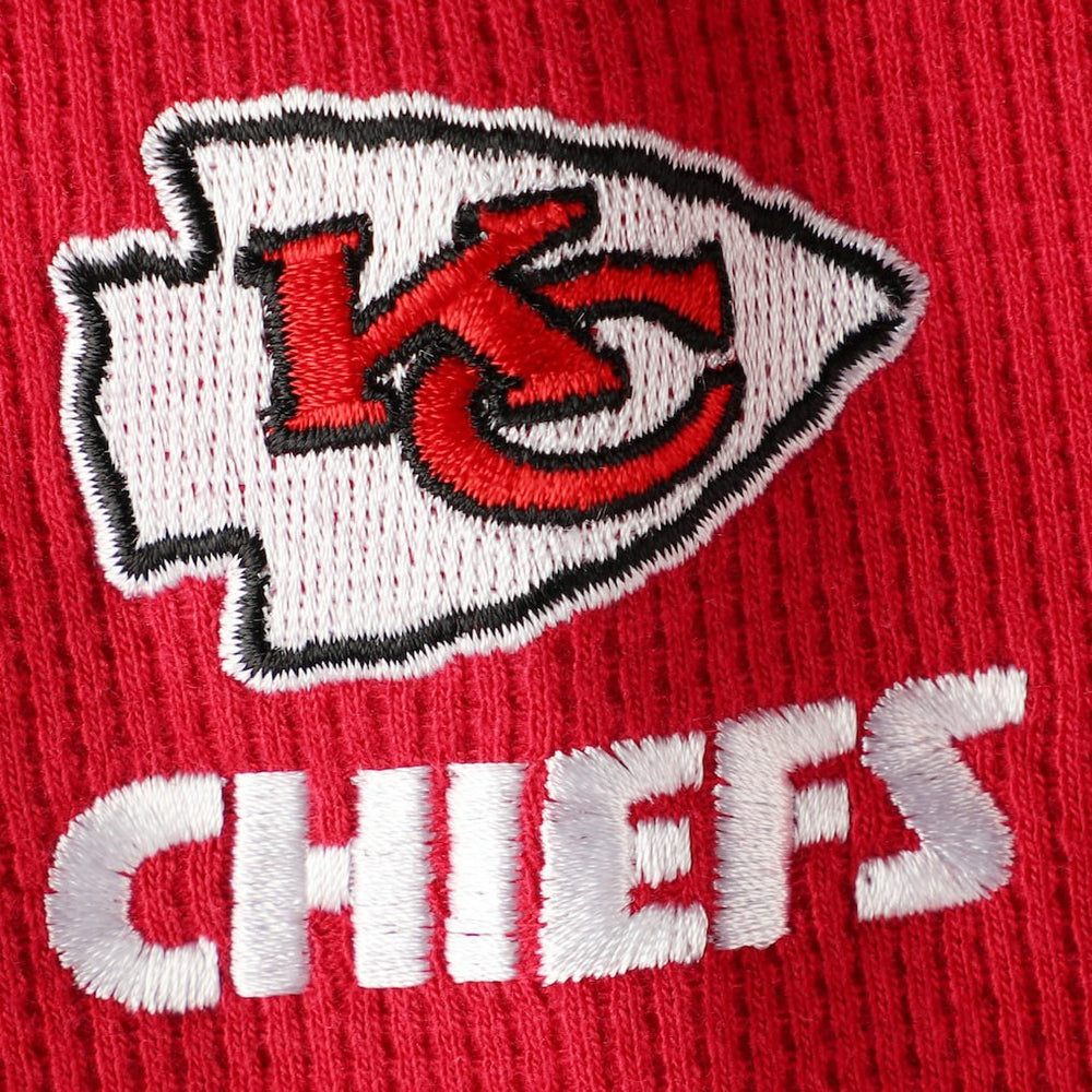 Kansas City Chiefs Dunbrooke Logo Maverick Thermal Henley Long Sleeve T-Shirt Red | NFL