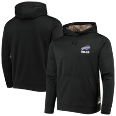 Buffalo Bills Dunbrooke Logo Ranger Pullover Hoodie Black/Realtree Camo | NFL