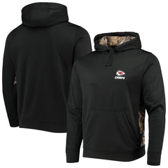 Kansas City Chiefs Dunbrooke Logo Ranger Pullover Hoodie Black/Realtree Camo | NFL
