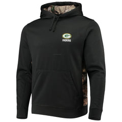 Green Bay Packers Dunbrooke Logo Ranger Pullover Hoodie Black/Realtree Camo | NFL