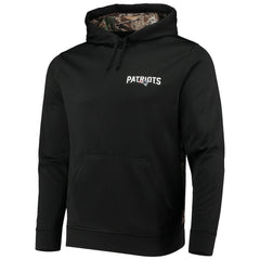 New England Patriots Dunbrooke Logo Ranger Pullover Hoodie Black/Realtree Camo | NFL