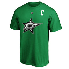 Jamie Benn Dallas Stars Fanatics Authentic Stack Player Name & Number T-Shirt - Kelly Green - NHL