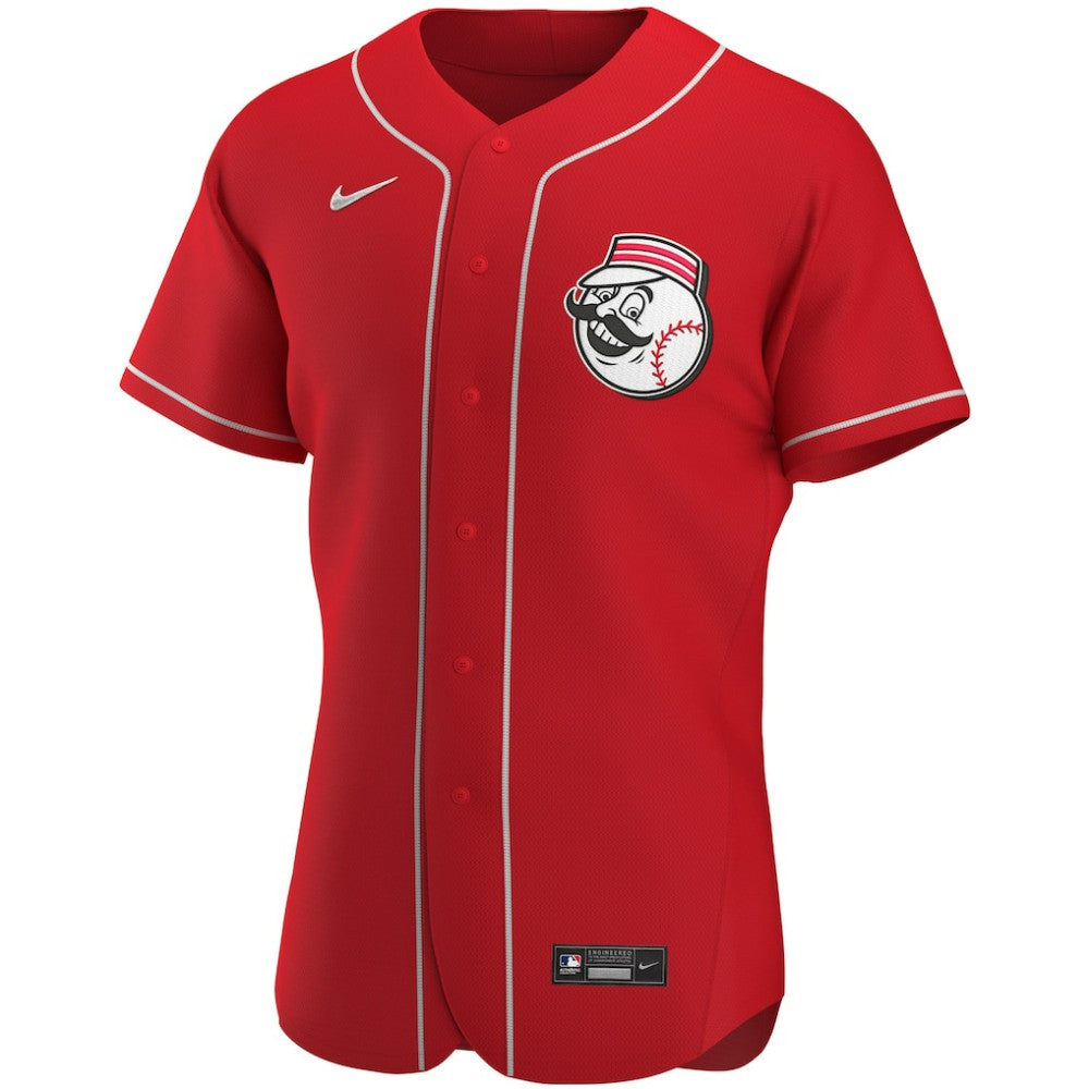 Cincinnati Reds Nike Alternate Authentic Team Logo Jersey - MLB