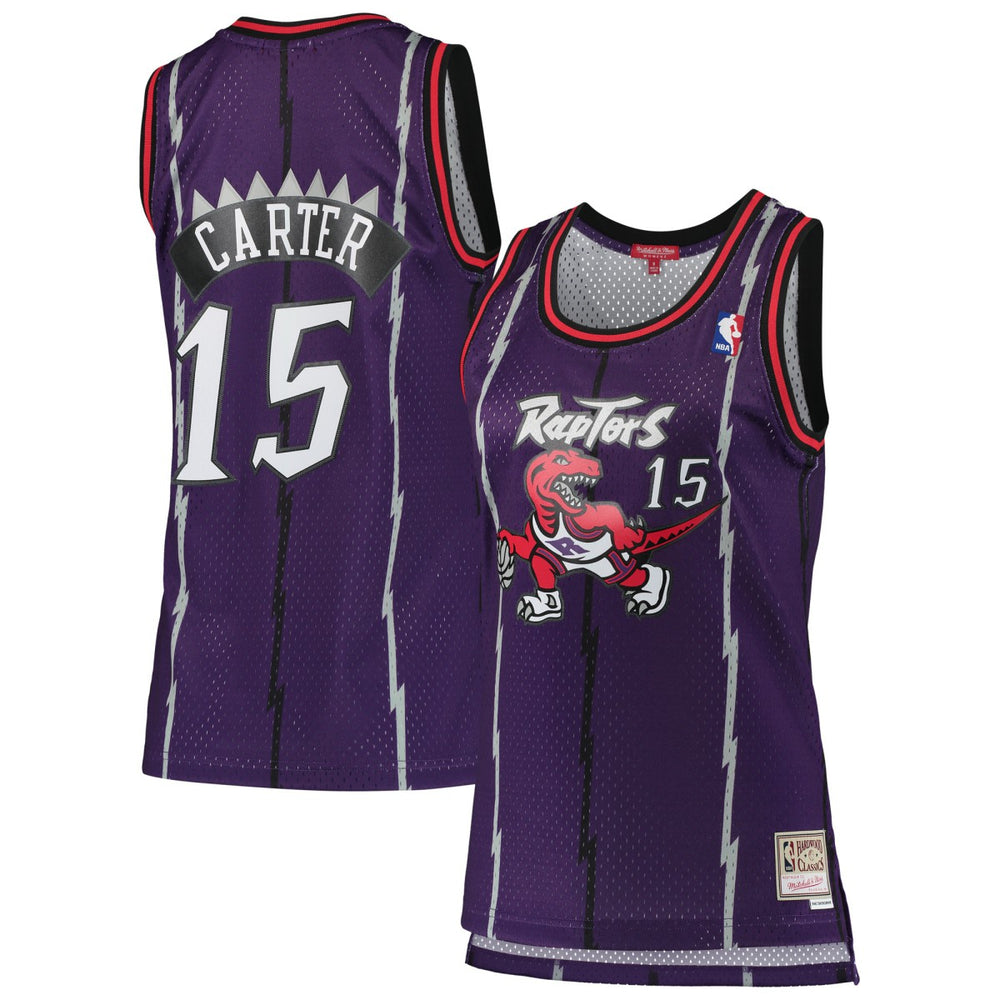 Vince Carter Toronto Raptors Women's 1998/99 Hardwood Classics Swingman Jersey Purple - NBA