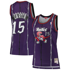 Vince Carter Toronto Raptors Women's 1998/99 Hardwood Classics Swingman Jersey Purple - NBA