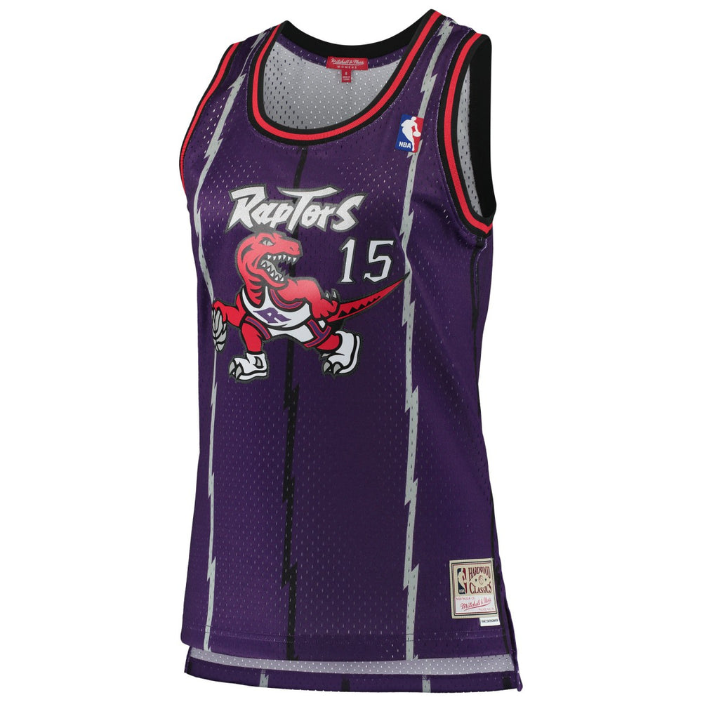Vince Carter Toronto Raptors Women's 1998/99 Hardwood Classics Swingman Jersey Purple - NBA