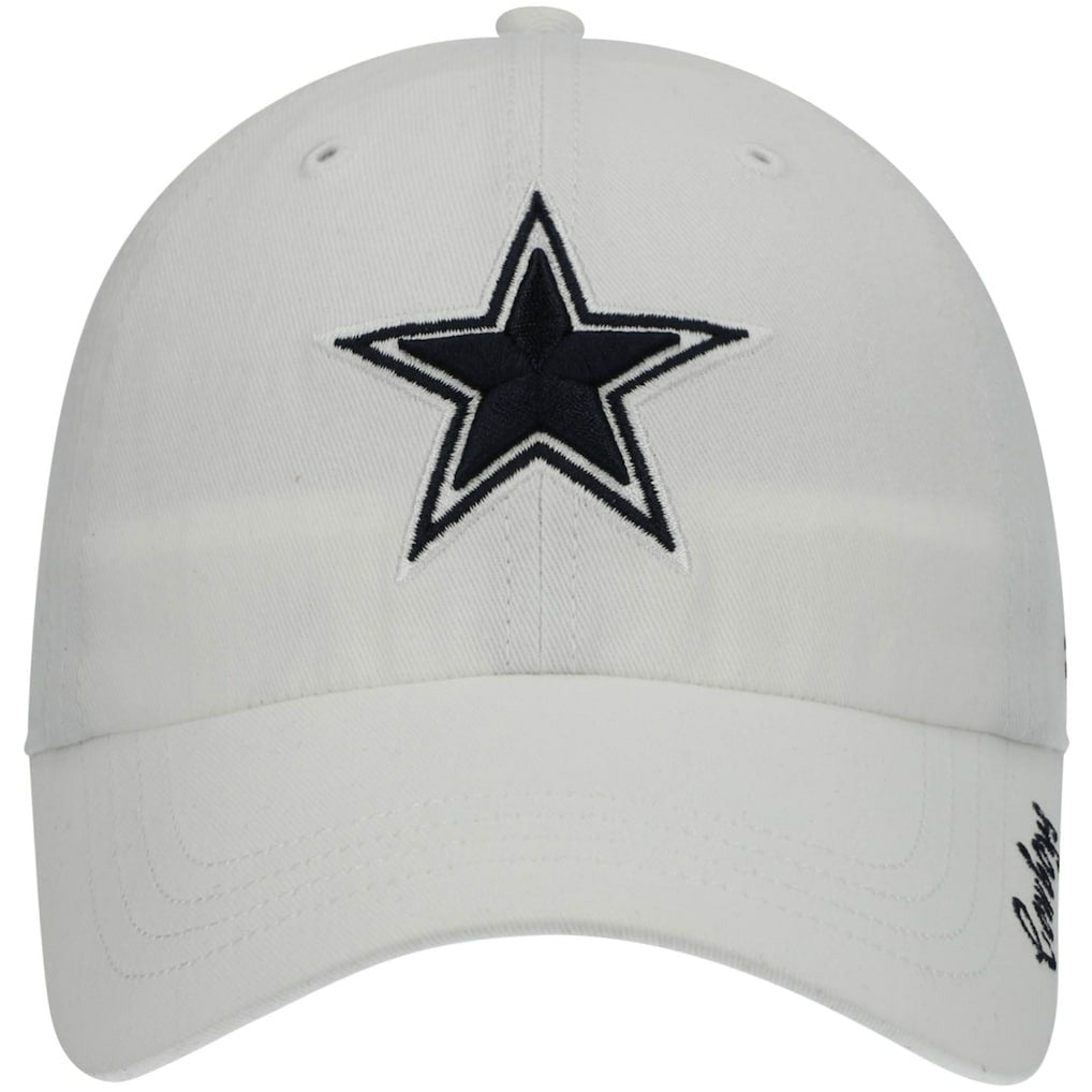 Dallas Cowboys '47 Women's Miata Clean Up Adjustable Hat White | 47 brand