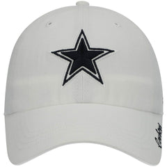 Dallas Cowboys '47 Women's Miata Clean Up Adjustable Hat White | 47 brand