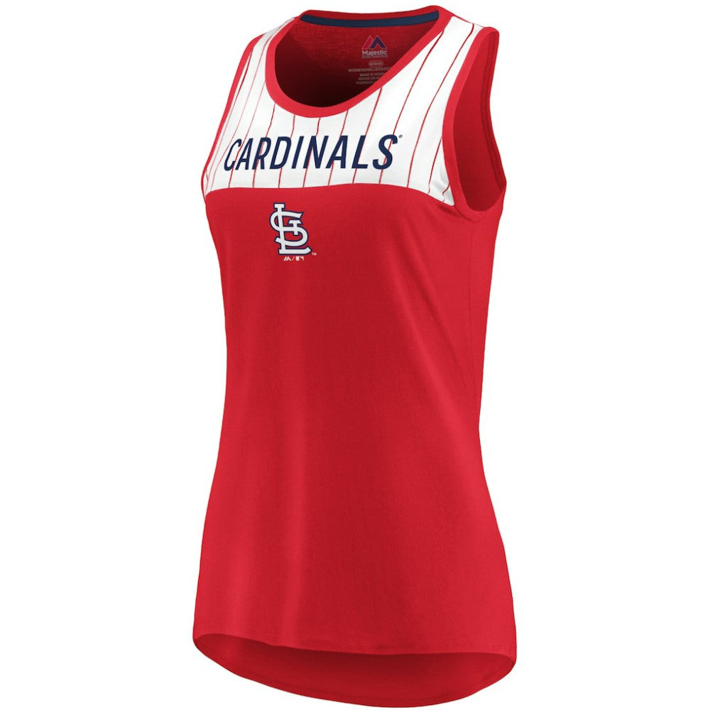 St. Louis Cardinals Majestic Women's Break From Tradition Tank Top  - MLB