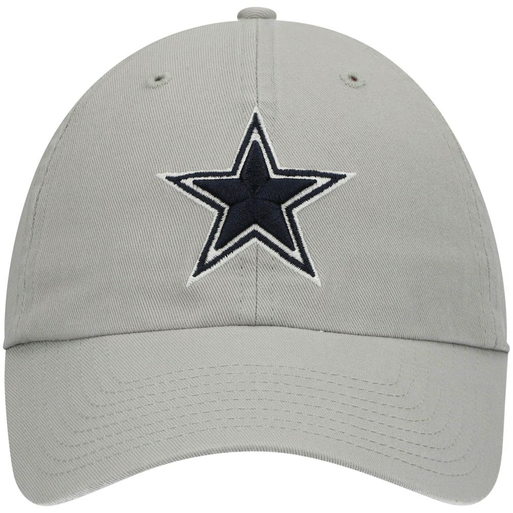 Dallas Cowboys '47 Primary Clean Up Adjustable Hat Gray | 47 brand