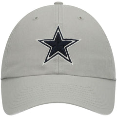 Dallas Cowboys '47 Primary Clean Up Adjustable Hat Gray | 47 brand