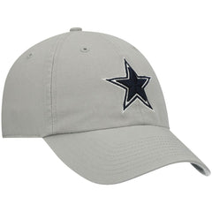 Dallas Cowboys '47 Primary Clean Up Adjustable Hat Gray | 47 brand