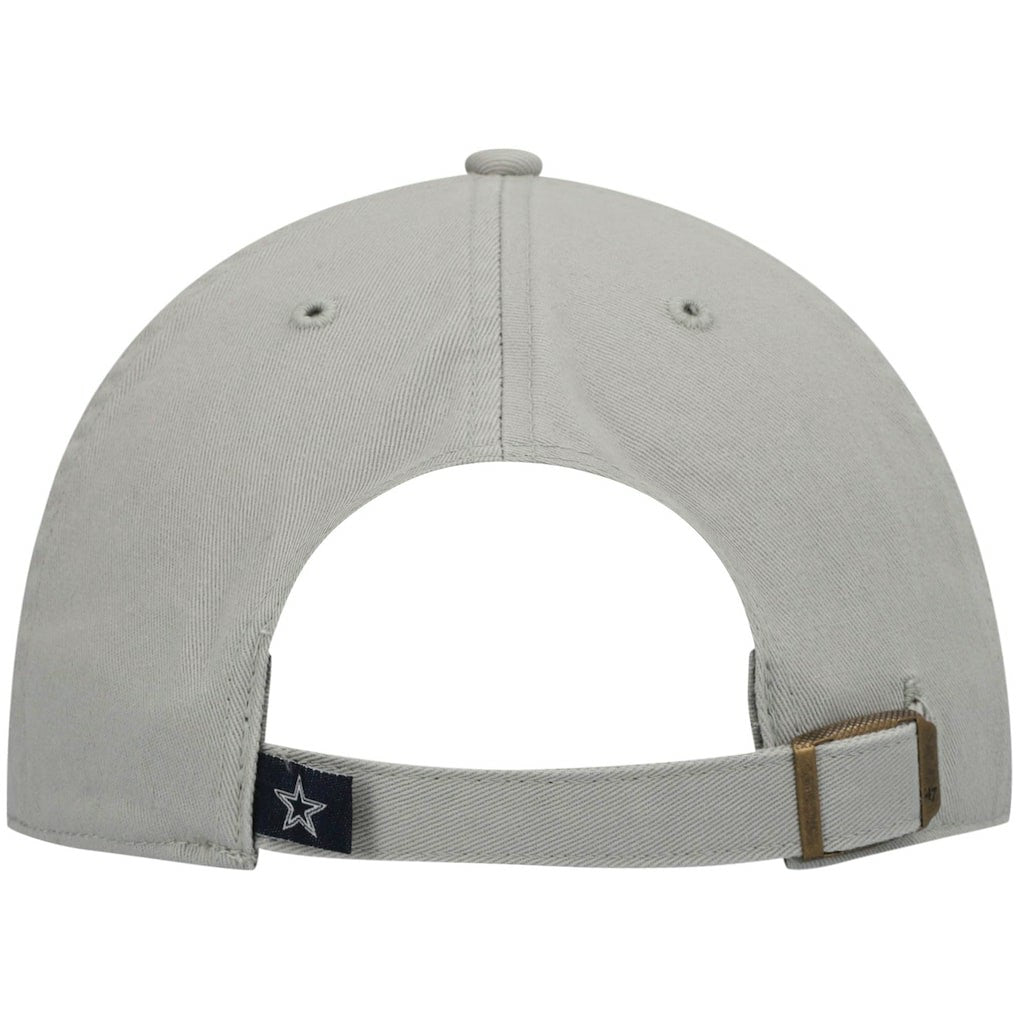 Dallas Cowboys '47 Primary Clean Up Adjustable Hat Gray | 47 brand