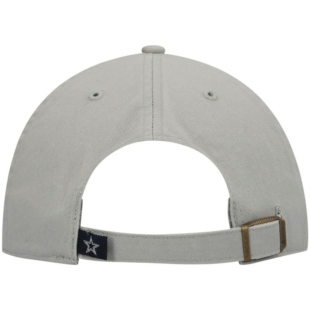 Dallas Cowboys '47 Primary Clean Up Adjustable Hat Gray | 47 brand