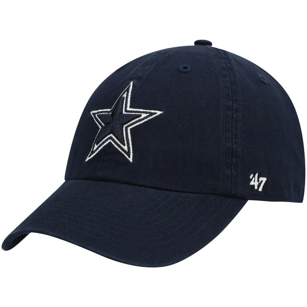Dallas Cowboys '47 Primary Clean Up Adjustable Hat Navy | 47 brand