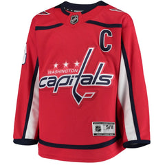 Alexander Ovechkin Washington Capitals Youth Home Premier Player Jersey - Red - NHL