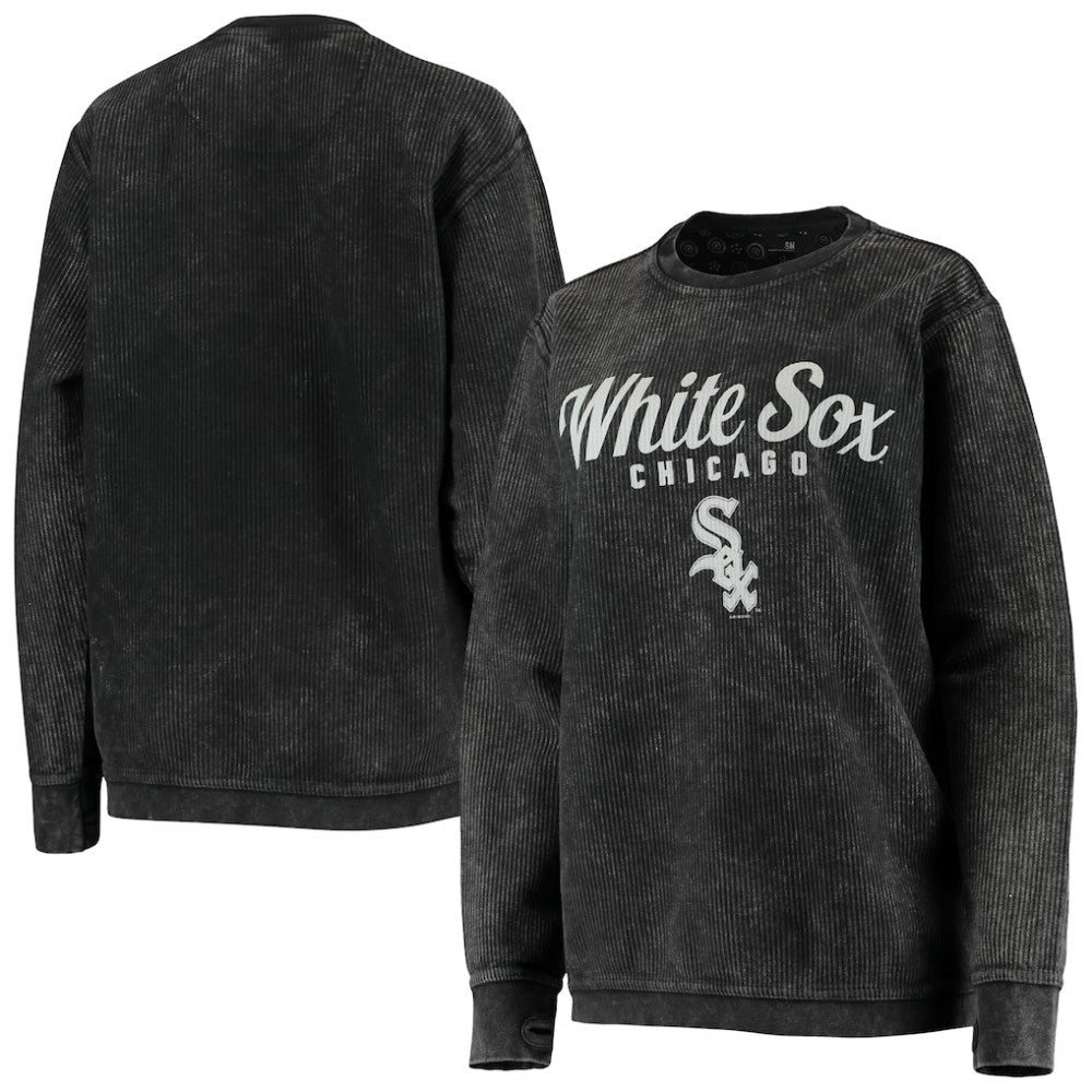Chicago White Sox G-III 4Her by Carl Banks Women's Comfy Cord Pullover Sweatshirt - MLB