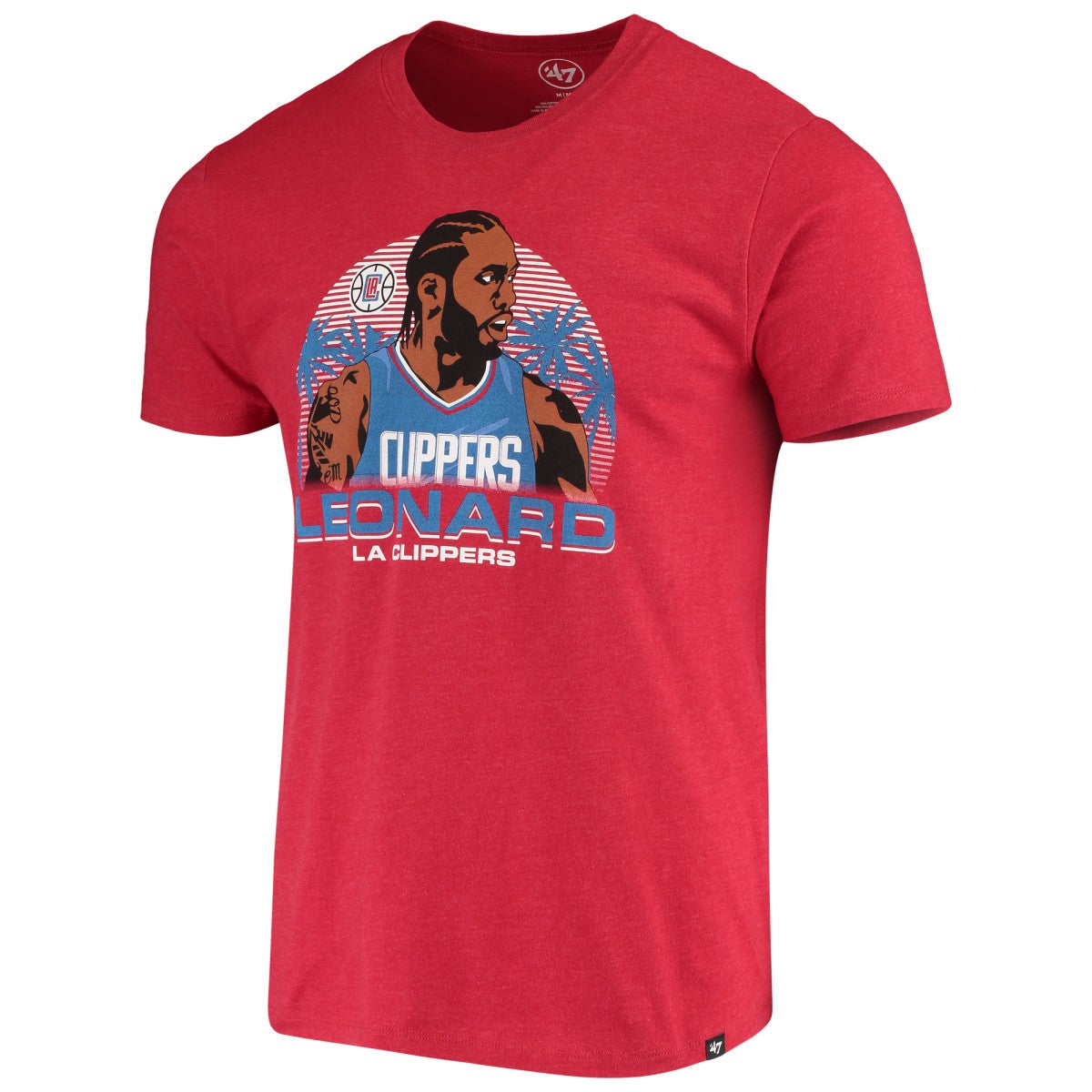 Kawhi Leonard LA Clippers '47 Player Graphic T-Shirt Red - NBA