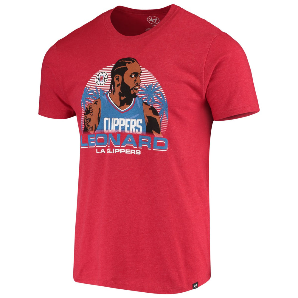 Kawhi Leonard LA Clippers '47 Player Graphic T-Shirt Red - NBA